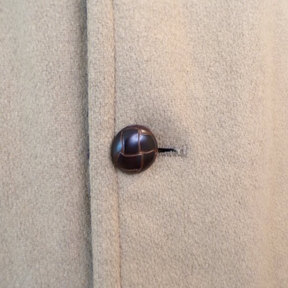 Vintage 1960s / 70s ZERO KING Wool/Nylon Car Coat Plaid Inside USA Men's Size 40 - Picture 2 of 16